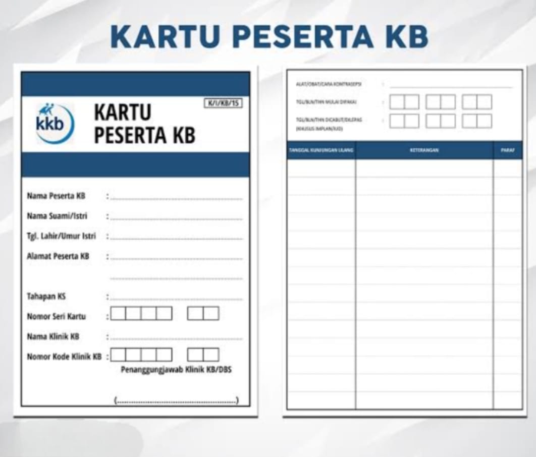 Kartu Peserta KB