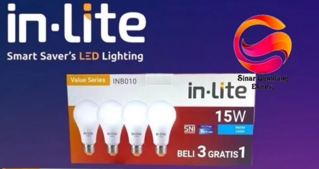 lampu gennie 15 watt