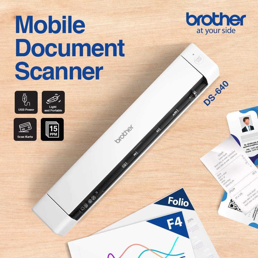 Scanner Brother DS-640 Mobile Scanner