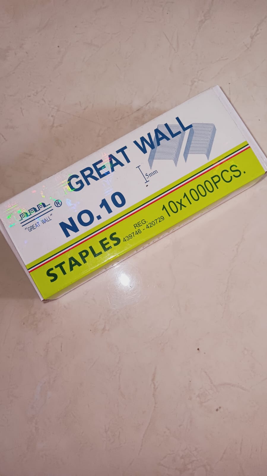 ISI STAPLES NO 10