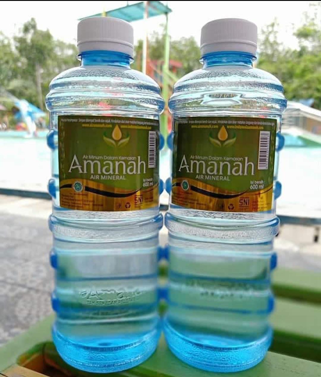 AIR MINUM KEMASAN AMANAH 600ML