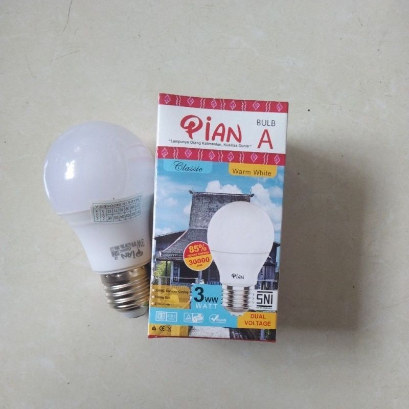 LAMPU PIAN 3 Watt 