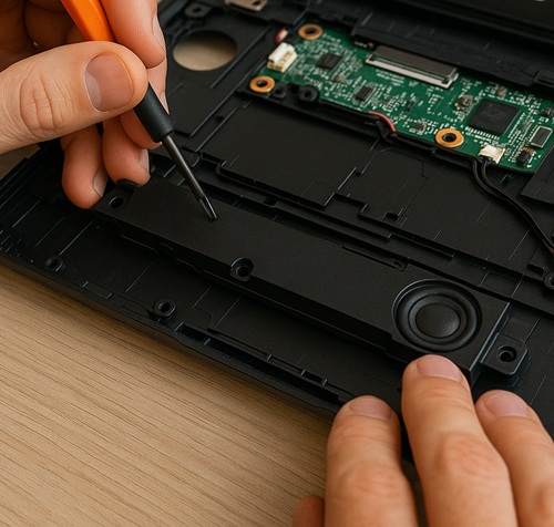 SERVICE SPEAKER LAPTOP