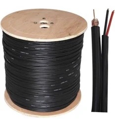 Kabel Coaxial RG-6 + Kabel Power