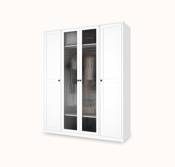 LEMARI BAJU 4 PINTU ACTIV