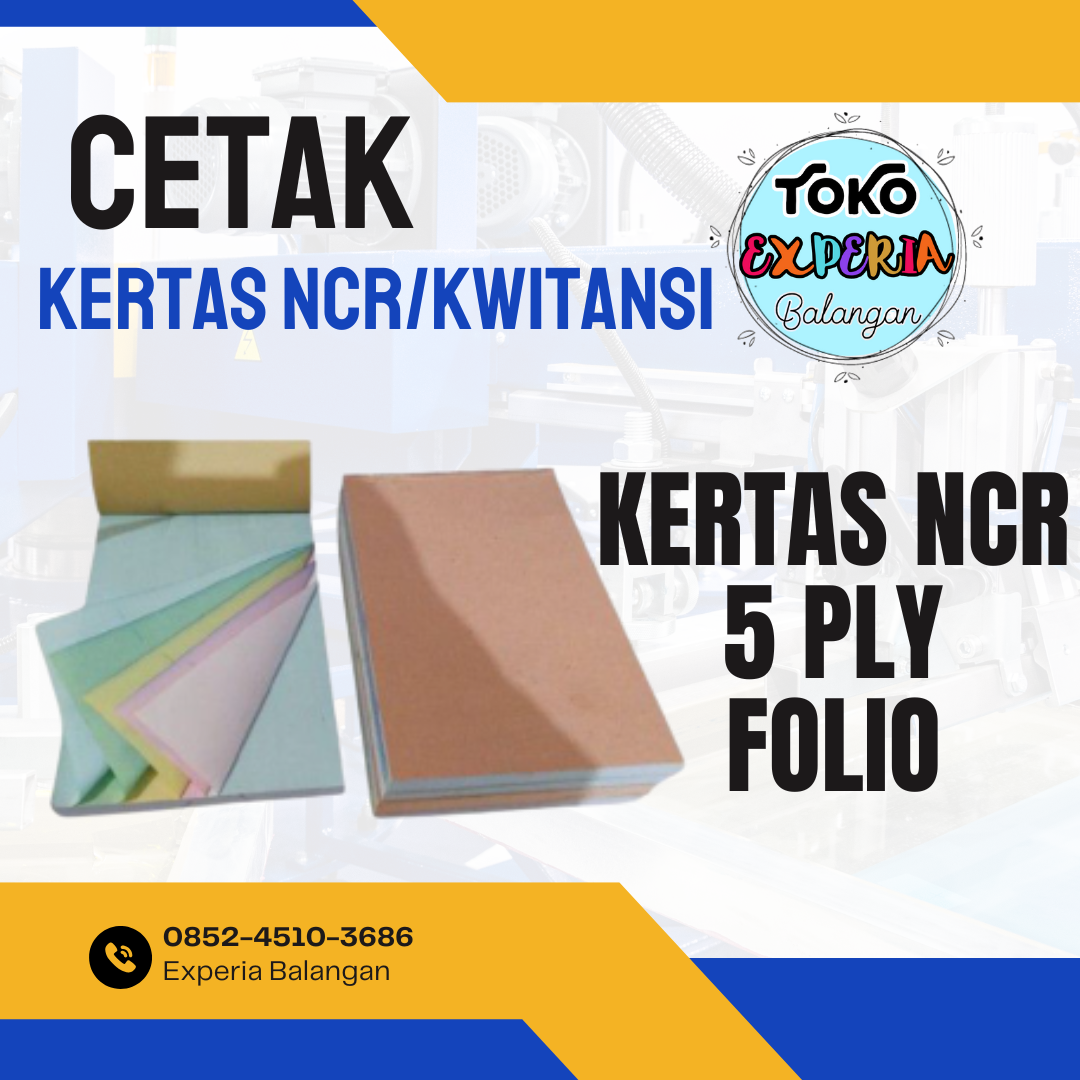 Kertas NCR 5 Ply Folio 