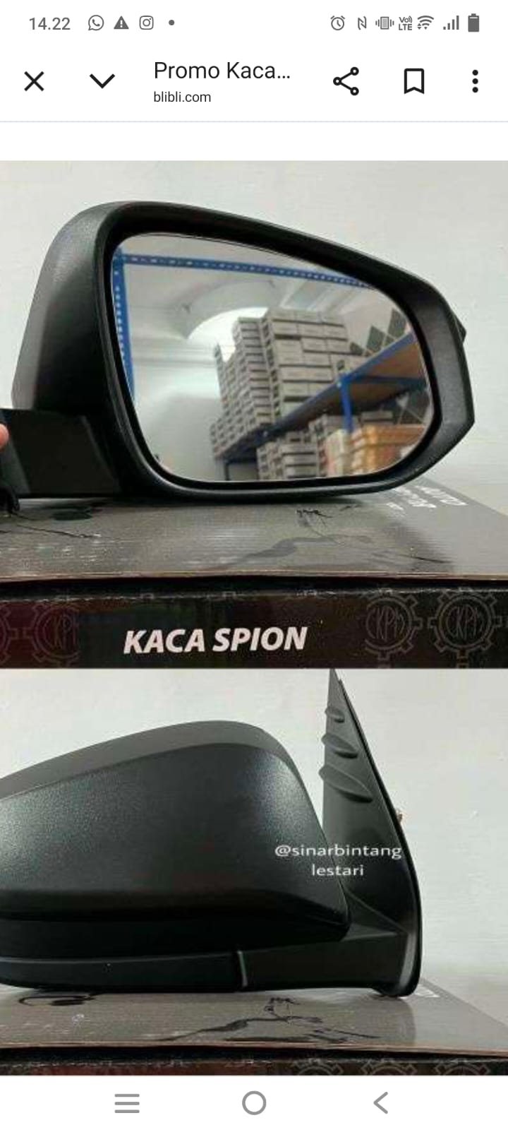 kaca spion mobil kijang manual hillux