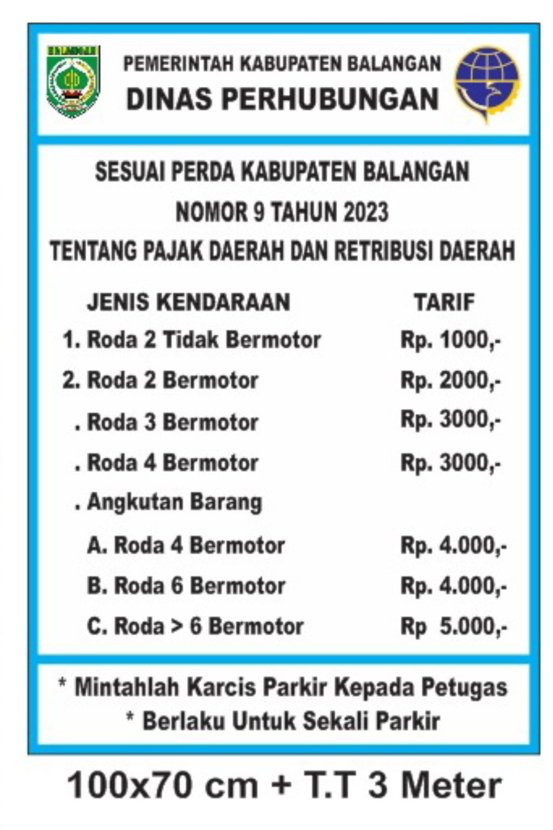 Rambu Pajak dan Retribusi Daerah