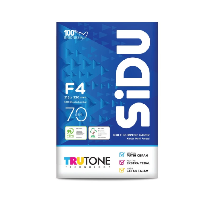 KERTAS SIDU F4 (70 GSM)