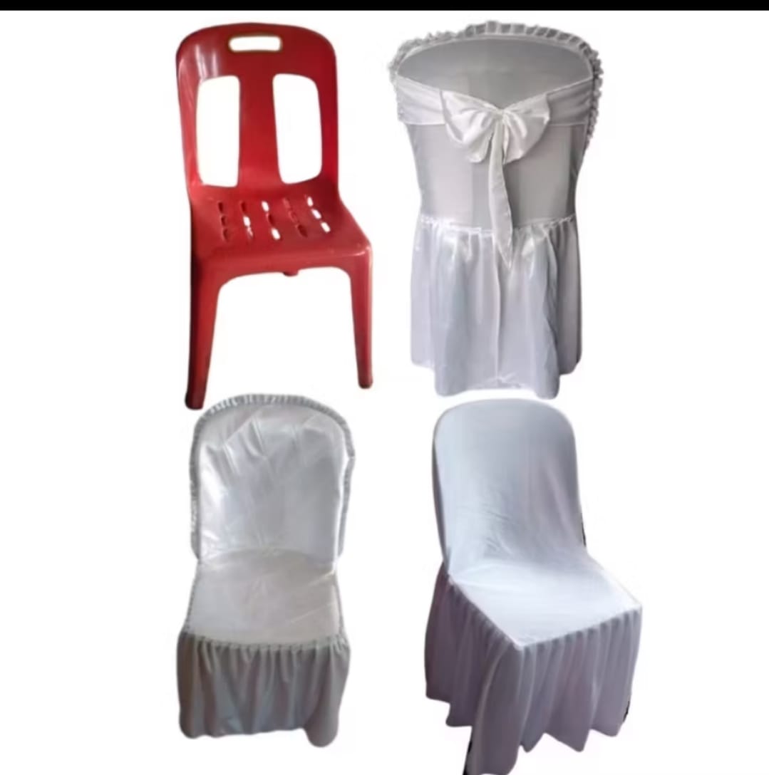 Sewa Kursi Plastik + Sarung
