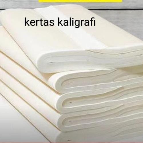Kertas kaligrafi putih polos