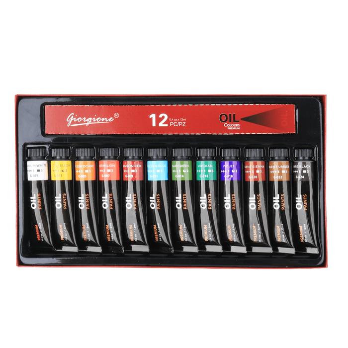 Cat minyak set lukisan oil paint 12 ml
