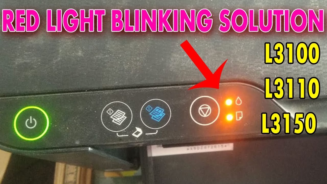Reset Printer Epson