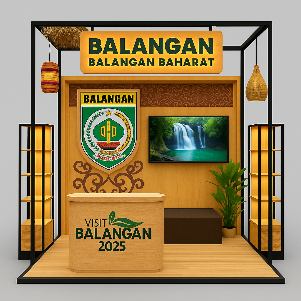 DEKORASI STAND PAMERAN 5x5