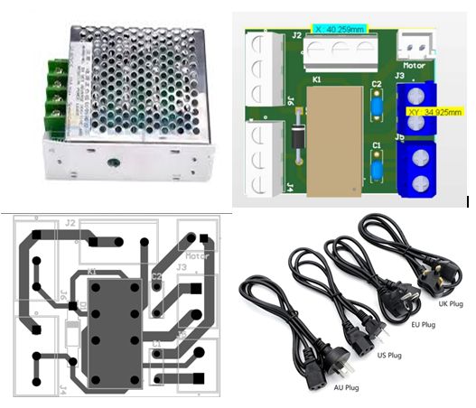 panel kontrol motor hidrolik 24v costum