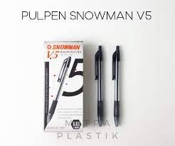 Pulpen Snowman