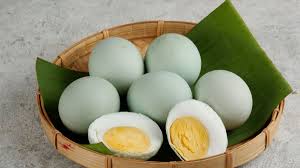 telur rebus bebek