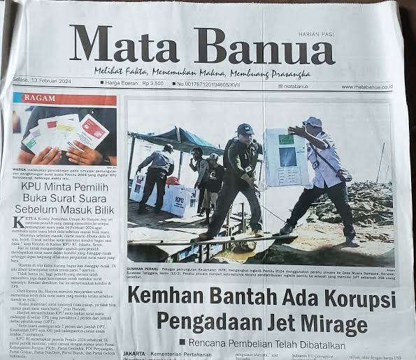 SURAT KABAR HARIAN MATA BANUA