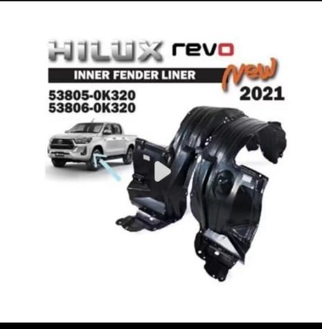 Liner fender Hilux