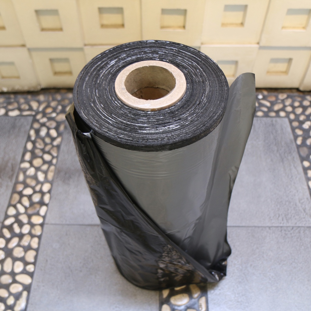 mulsa plastik hitam perak