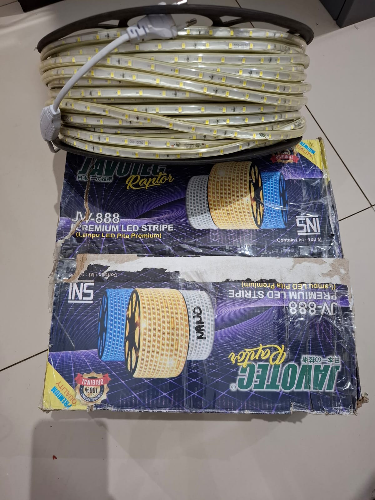 LED STRIPE  GULUNG JAVOTEC 