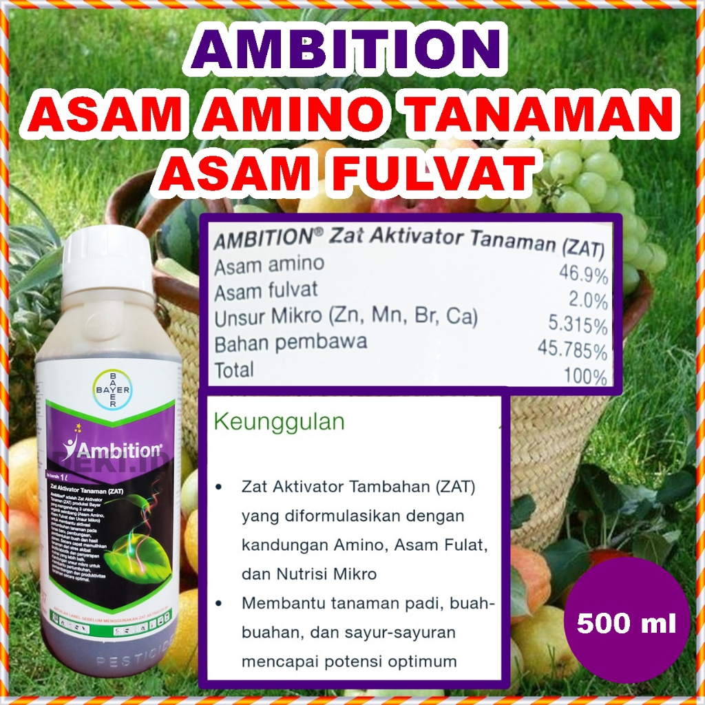 AMBITION zat aktivator tanaman (ZAT)