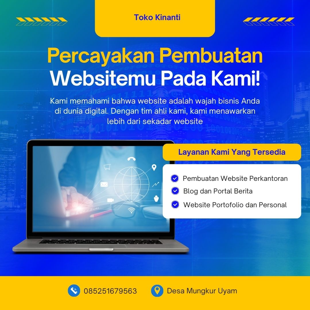 Pembuatan Website & Pengelolaan Website