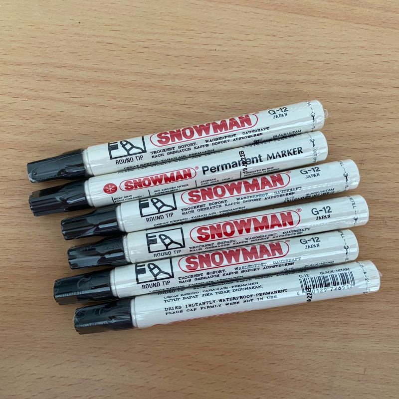 Spidol Snowman Permanent 