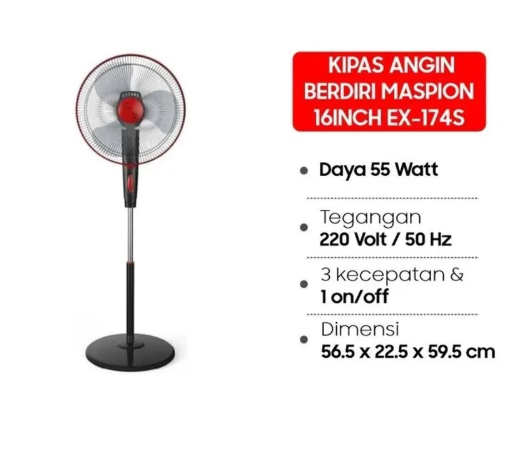 kipas angin besar (berdiri)