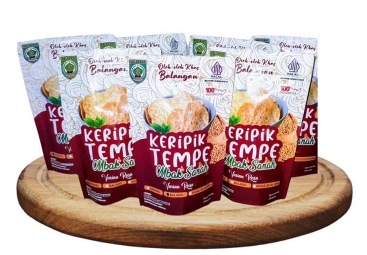 KERIPIK TEMPE MBAK SANAH 50GR