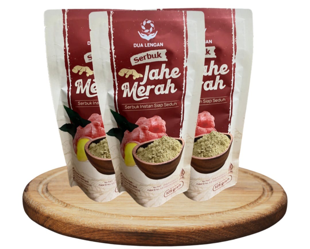 serbuk herbal jahe merah 125gr