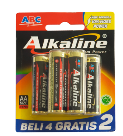 BATERAI ALKALINE BESAR
