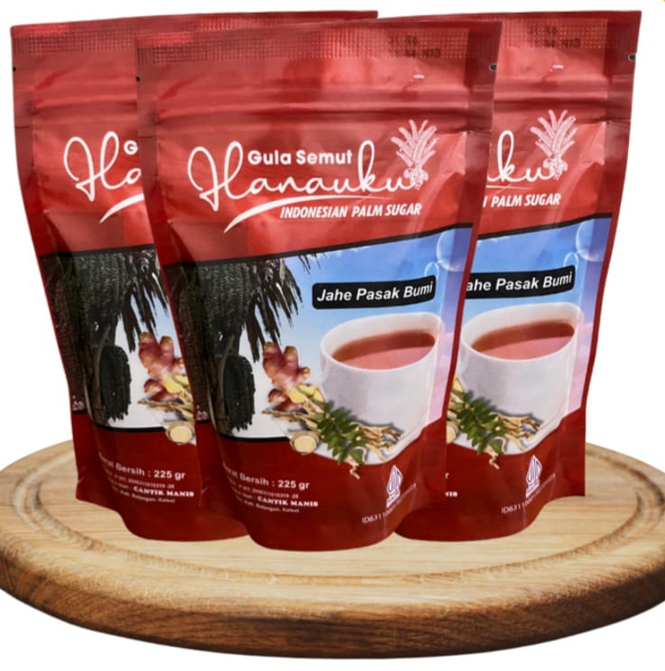 GULA SEMUT HANAUKU JAHE PASAK BUMI 250GR