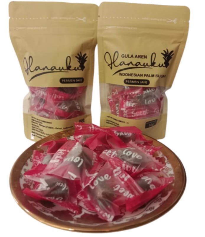 PERMEN JAHE HANAUKU 80GR