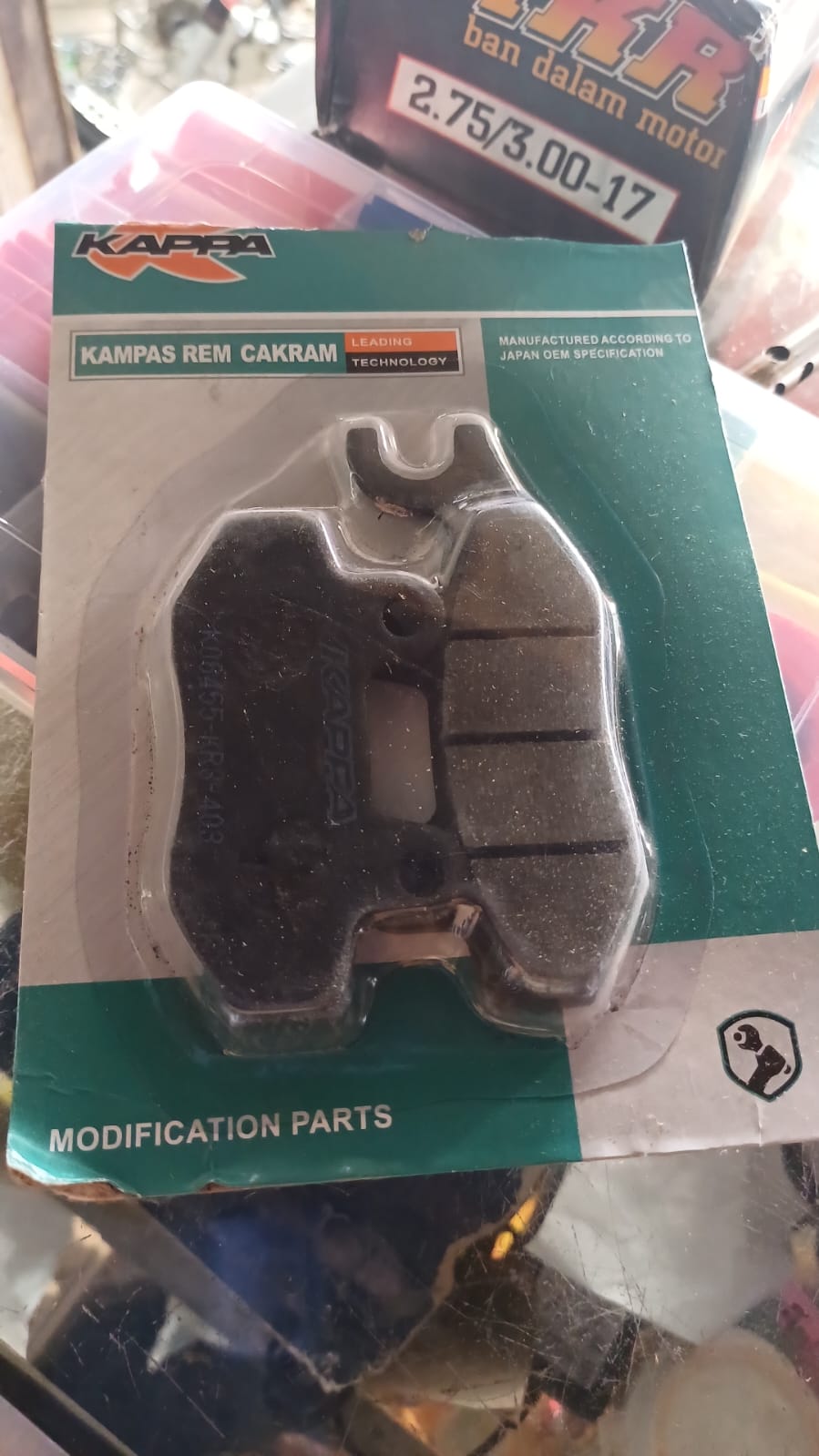 kampas rem muka suzuki