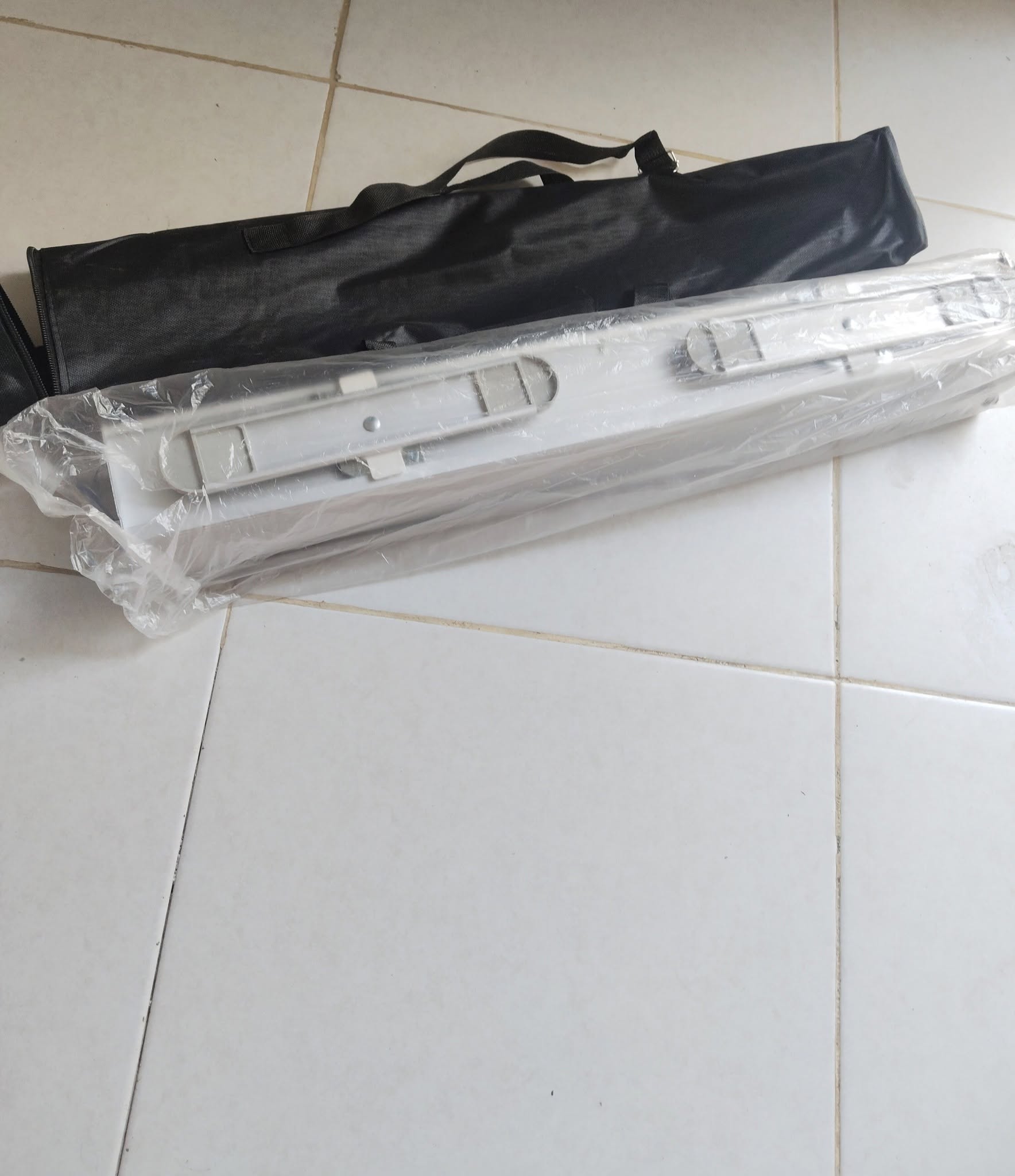 roll banner 1 set ukuran 160x60 cm