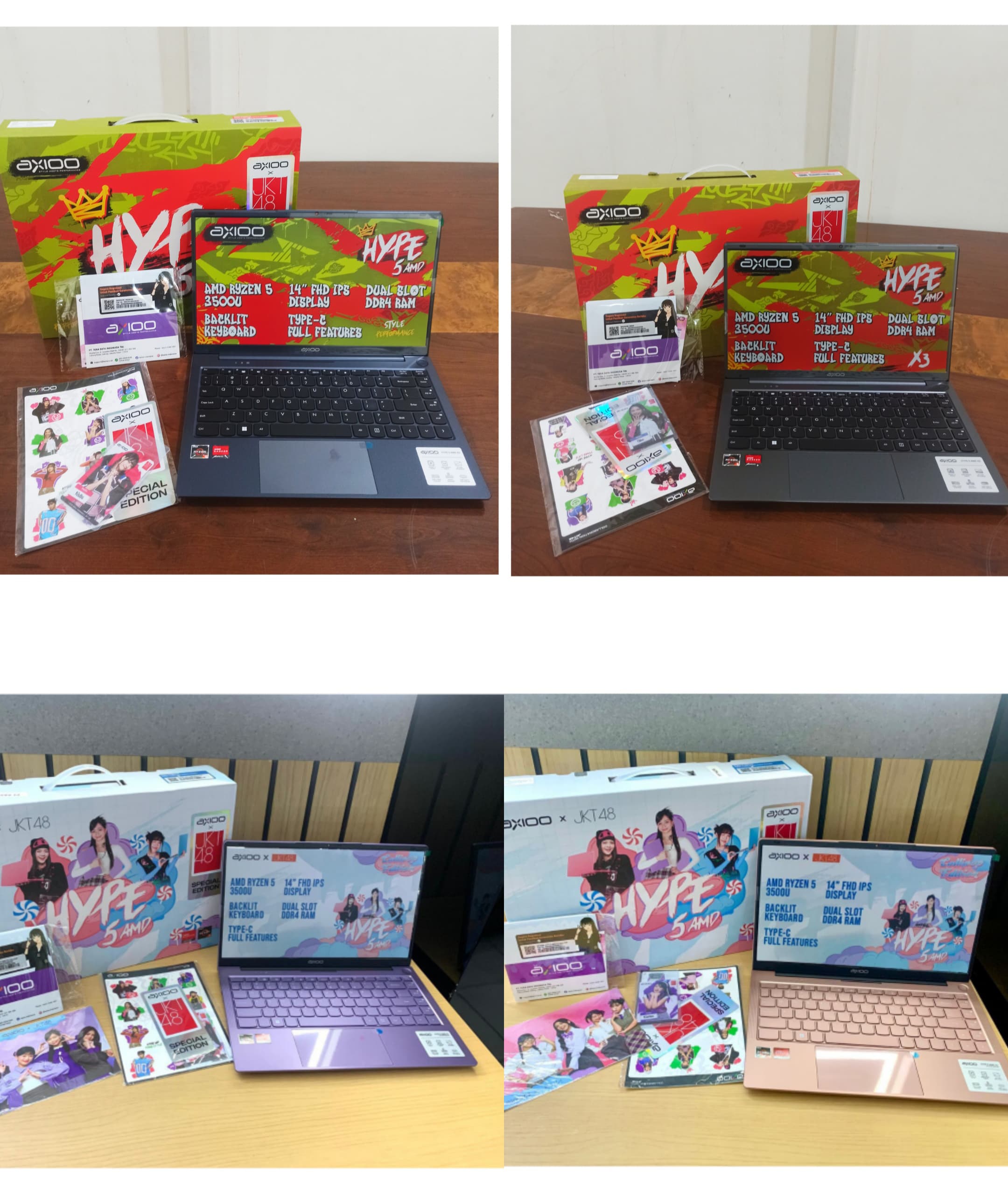 AXIOO MYBOOK HYPE 5 AMD