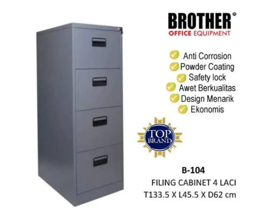 FILING CABINET 4 LACI BROTHER