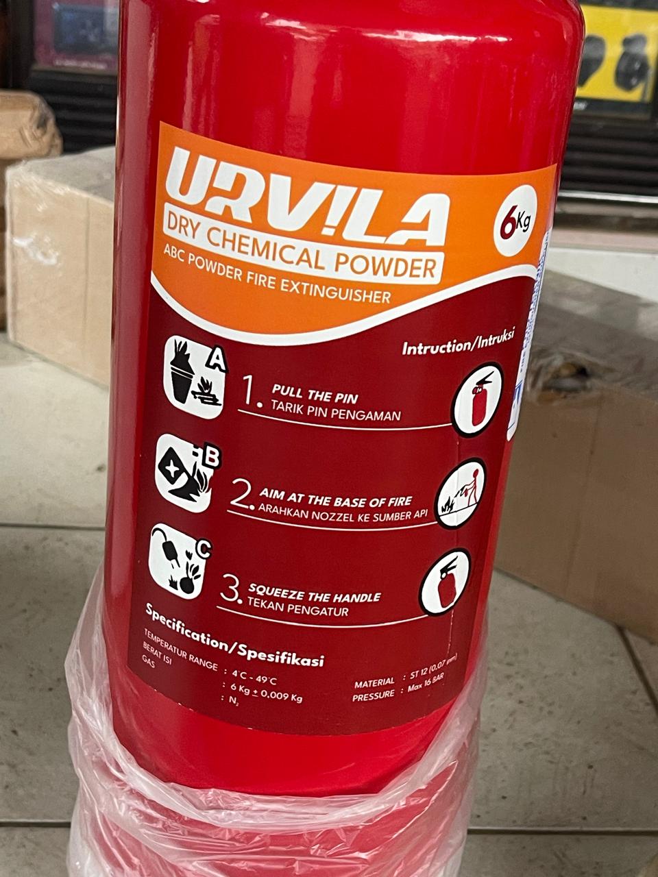 6 Kg bubuk ABC powder URVILA 