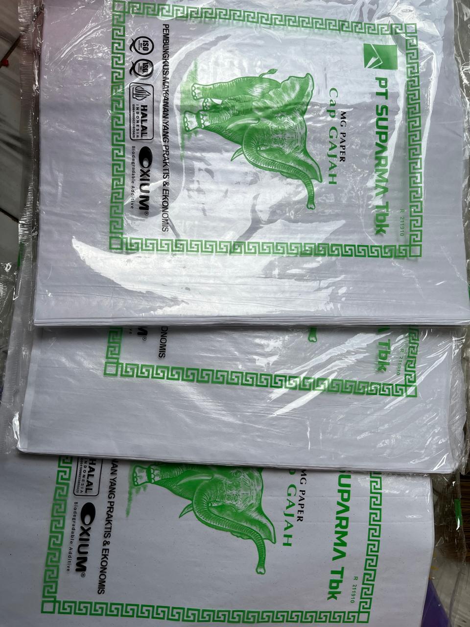 kertas nasi cap gajah putih