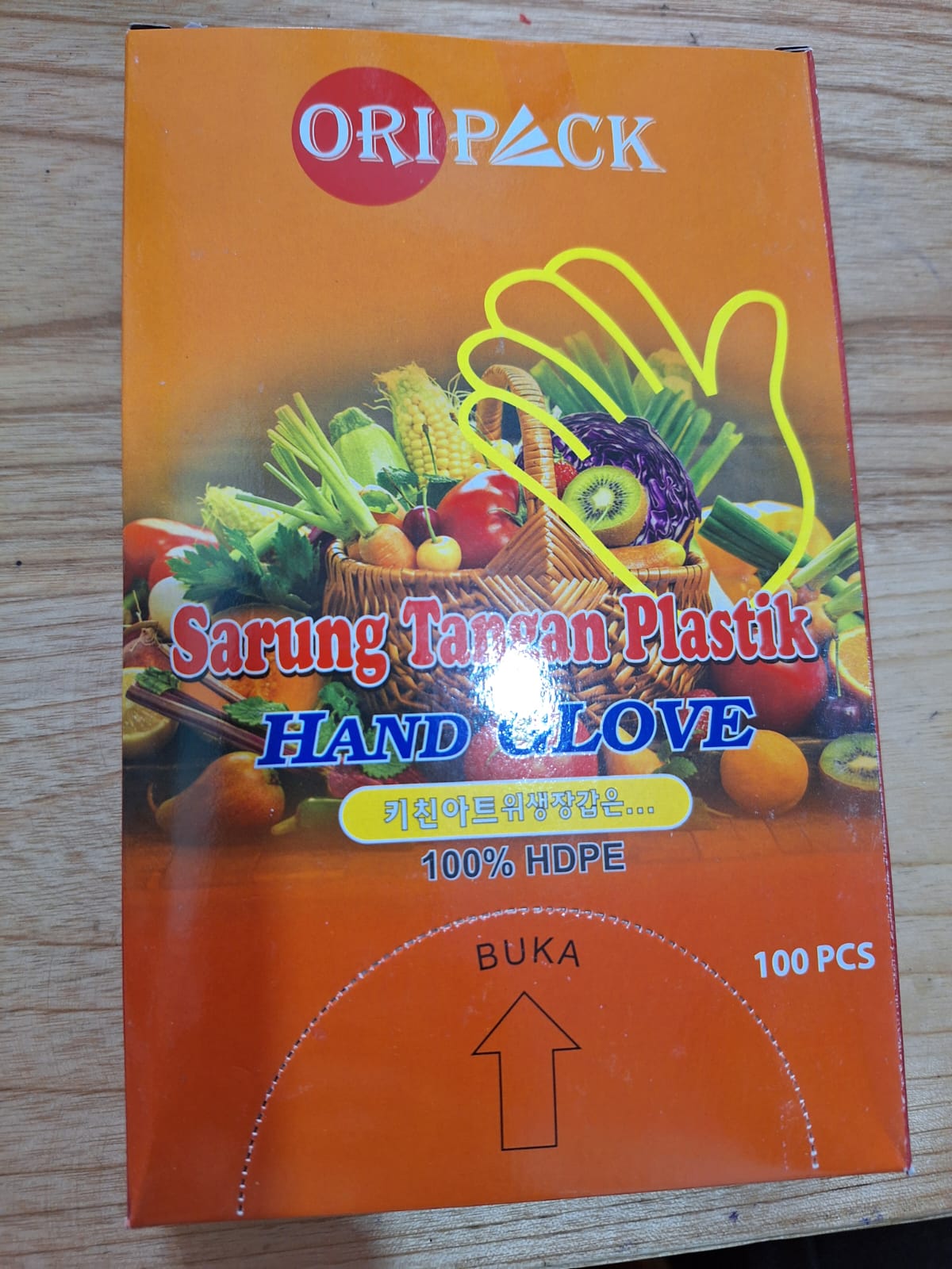 Sarung Tangan Plastik