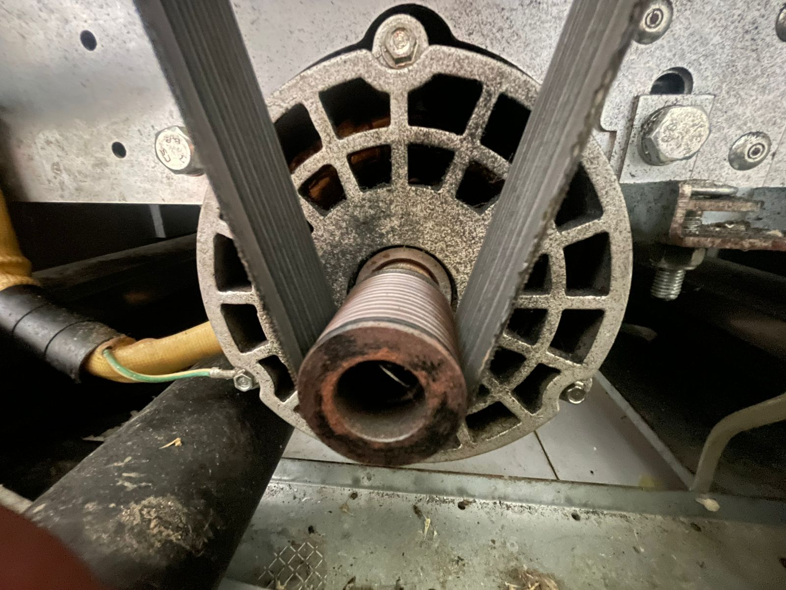 Paket Servis dinamo mesin cuci londry Industri 25kg
