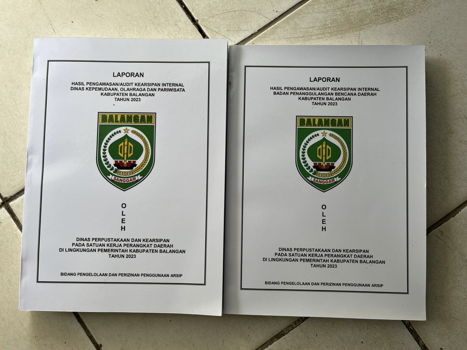 Cetak buku laporan