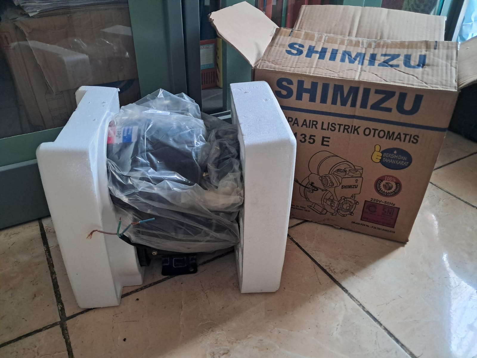 pompa air listrik shimizu