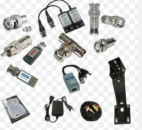 Material bantu dan aksesoris cctv