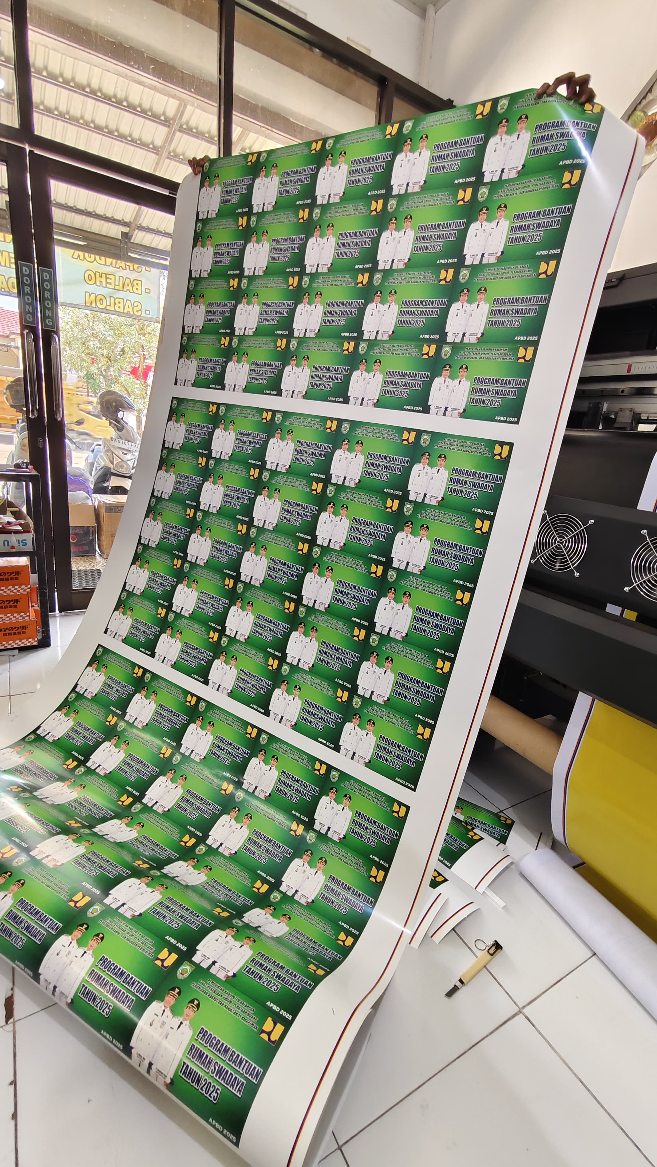 Stiker Program Bantuan 