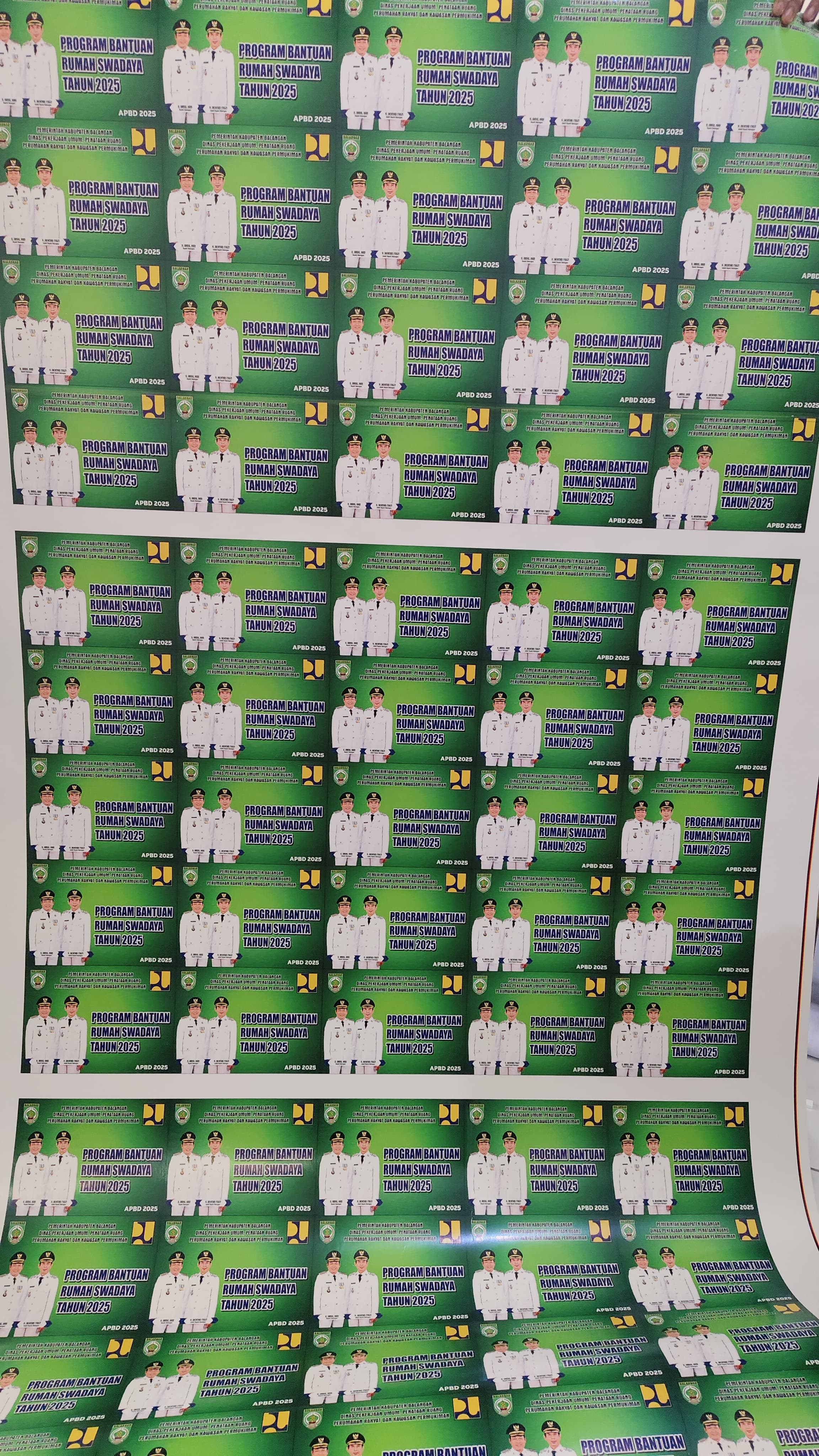 Stiker Program Bantuan 