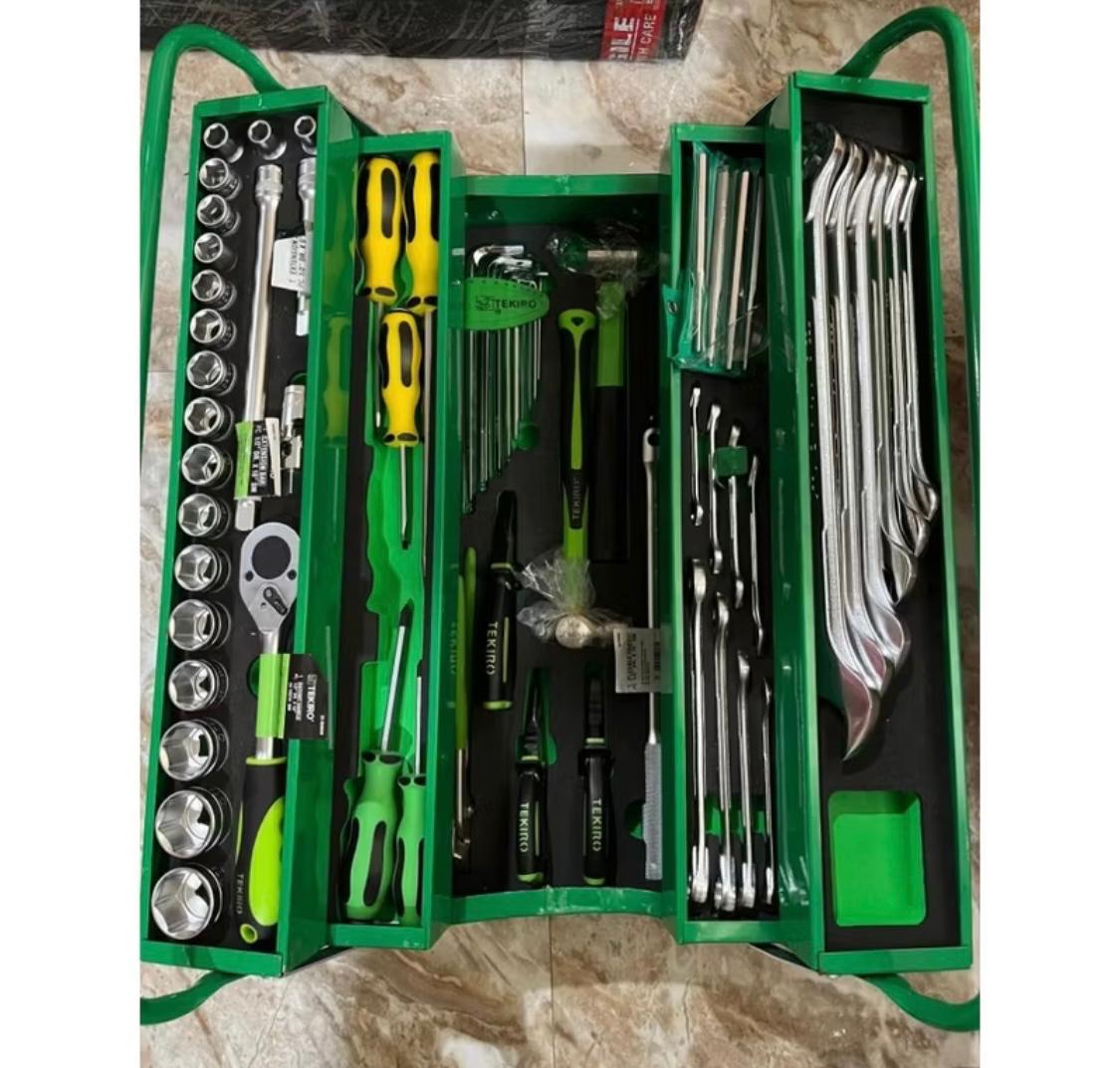 TOOLBOX SET 66 PCS TEKIRO ALAT PERKAKAS KUNCI SOCK SOCKET