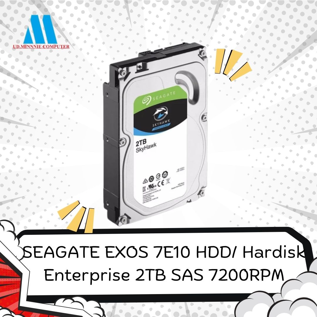 SEAGATE EXOS 7E10 HDD/ Hardisk Enterprise 2TB SAS 7200RPM