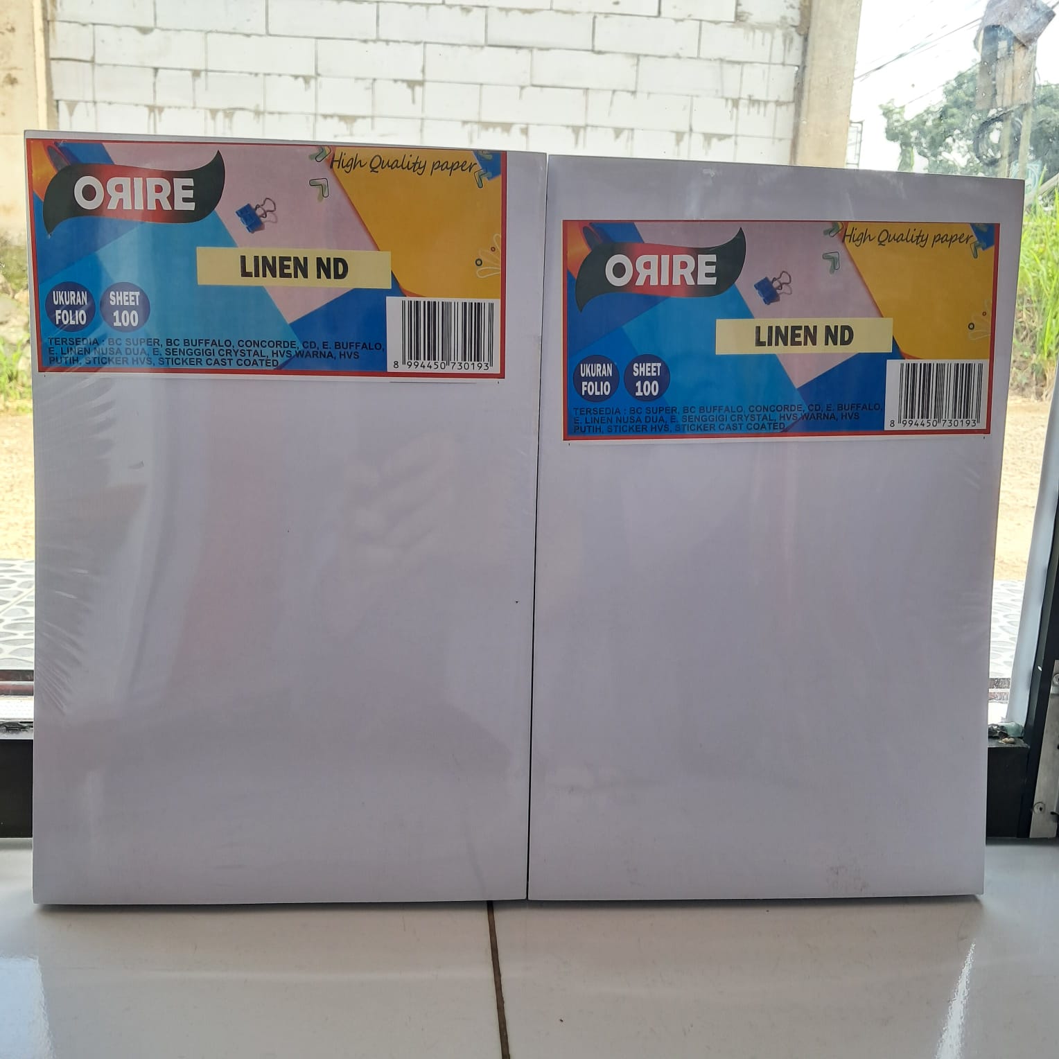 Kertas Blangko Sertifikat/Piagam